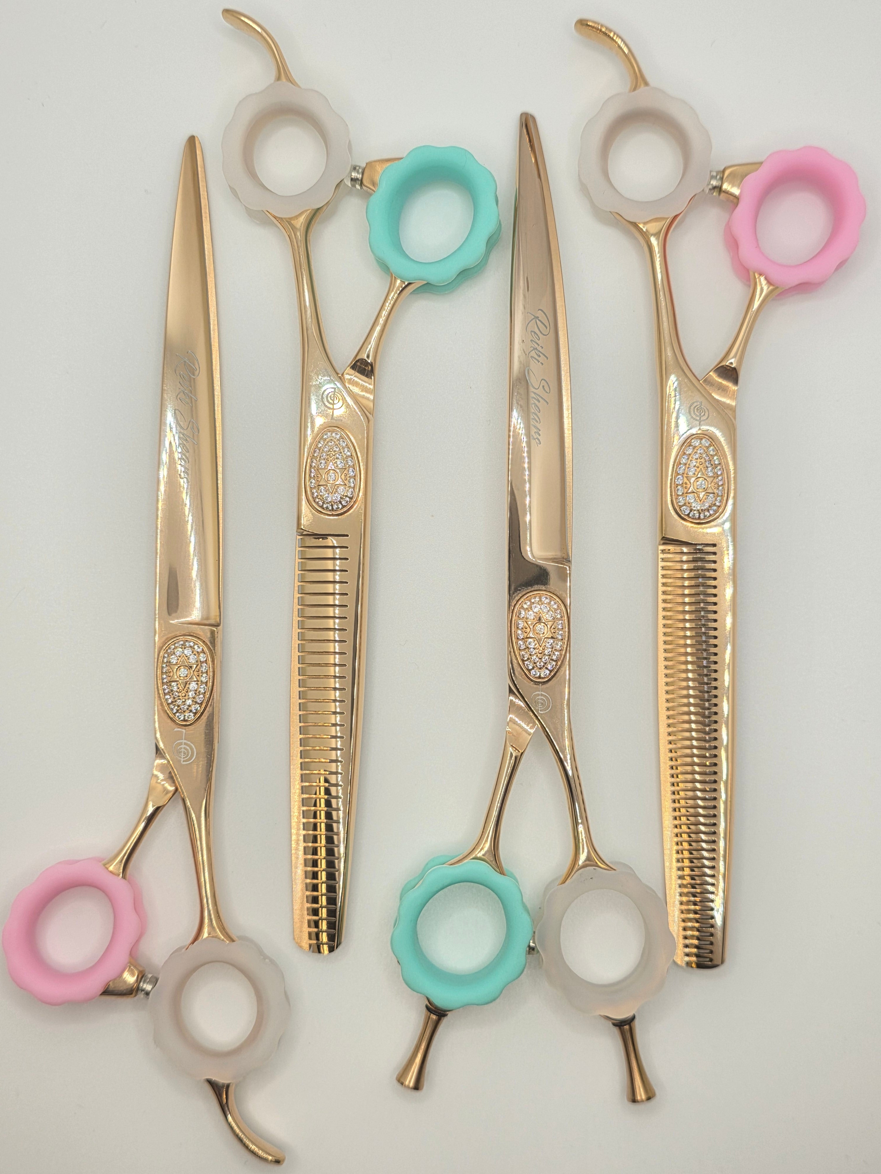 Reiki Shears - 7.5 Royal Curved