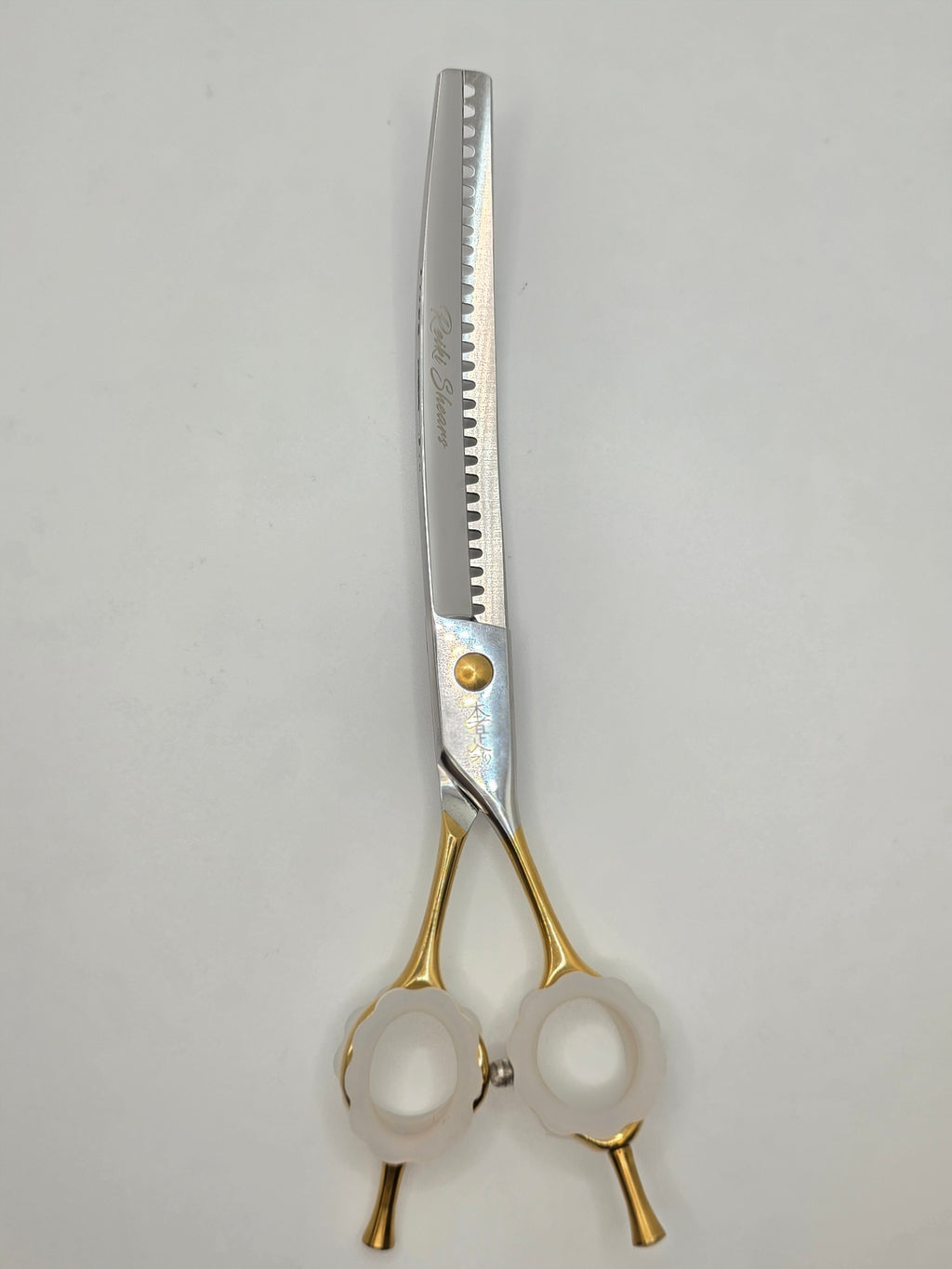 Reiki Shears Golden Touch Midas Curved Chunker