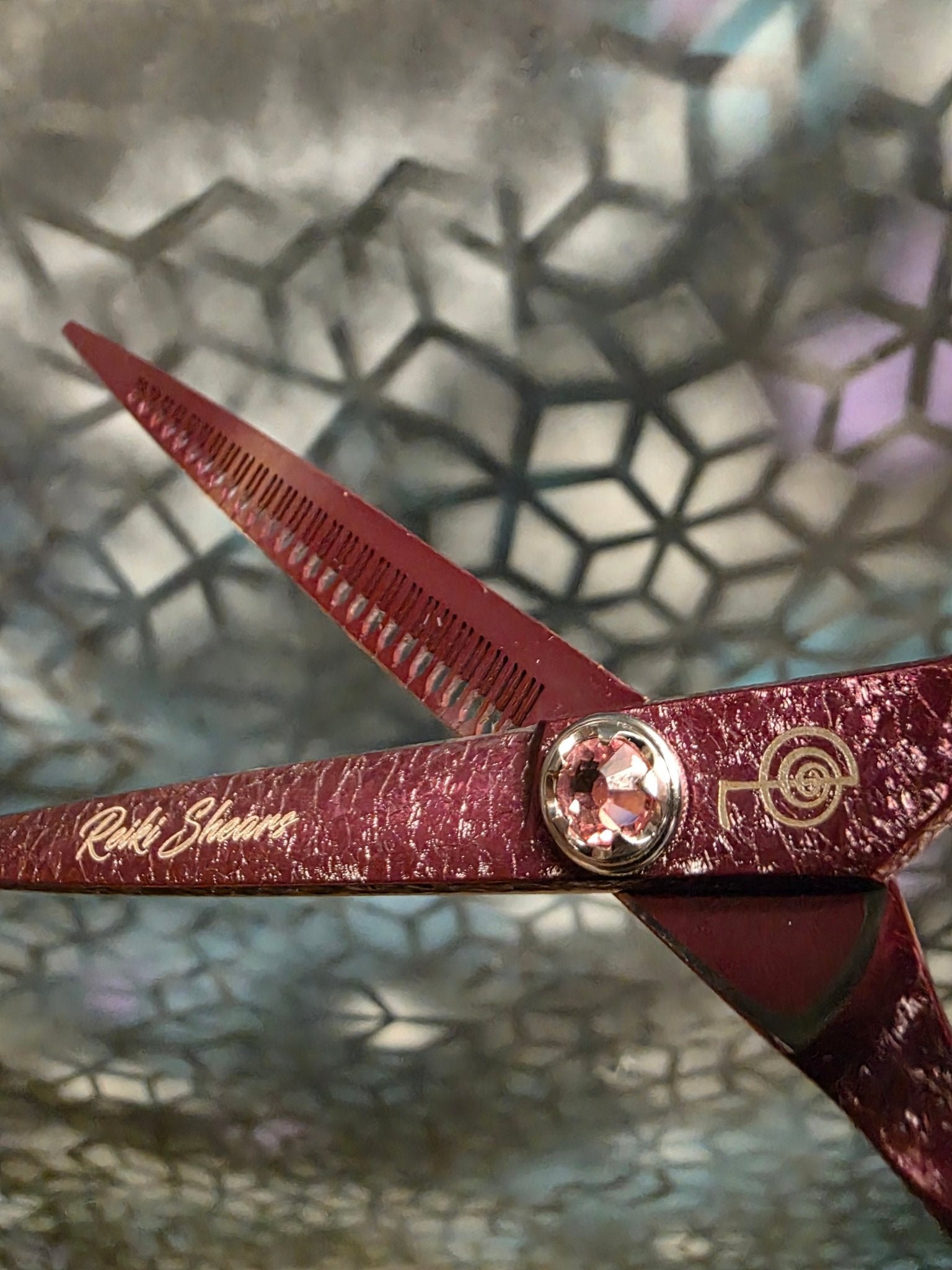 Reiki Shears - Pink Unicorn Reverse Chunker - Reiki Shears
