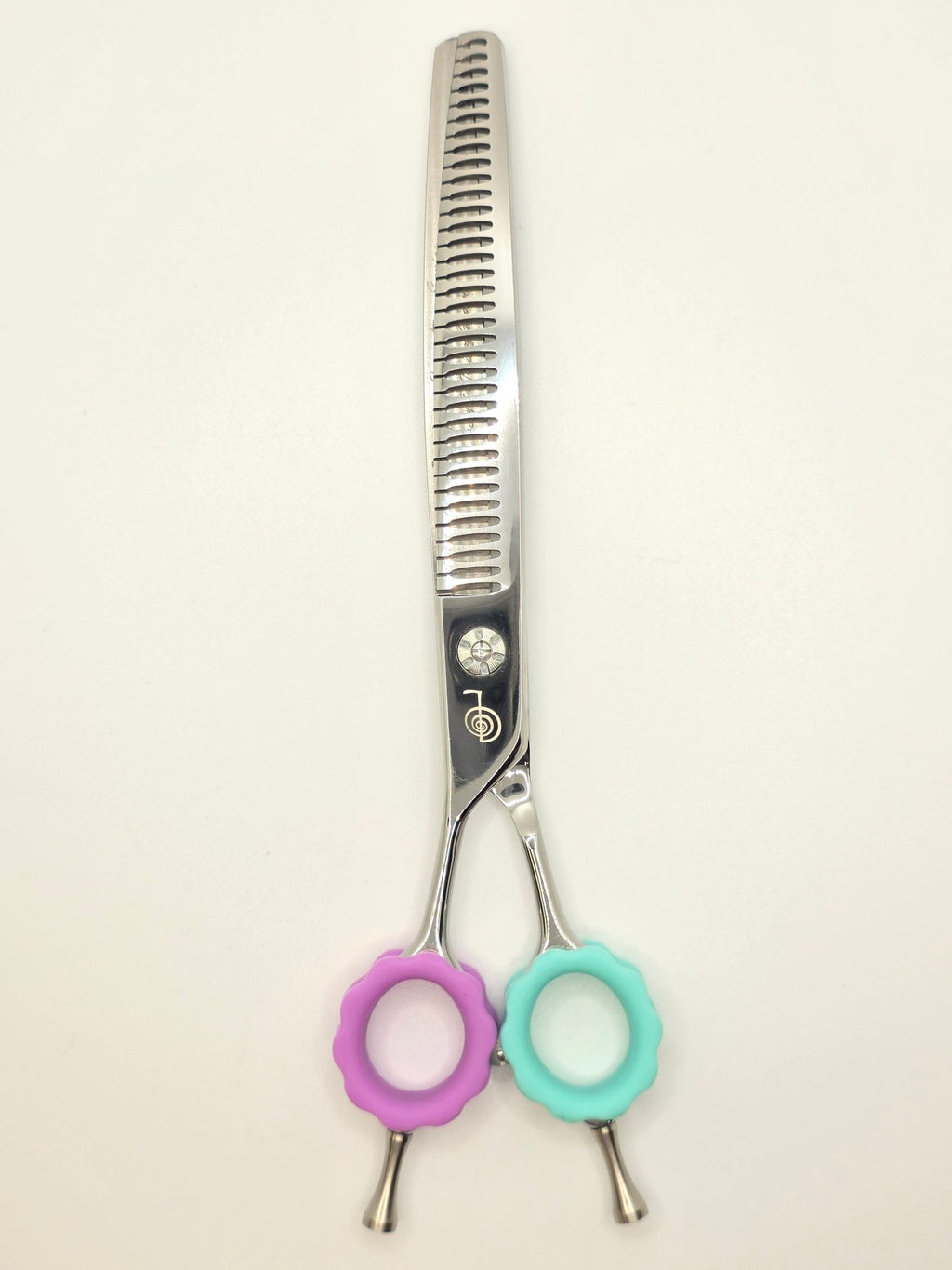 Reiki Shears - Southpaw Curved Blender - Cat The Dog Groomer Signature Collection - Reiki Shears