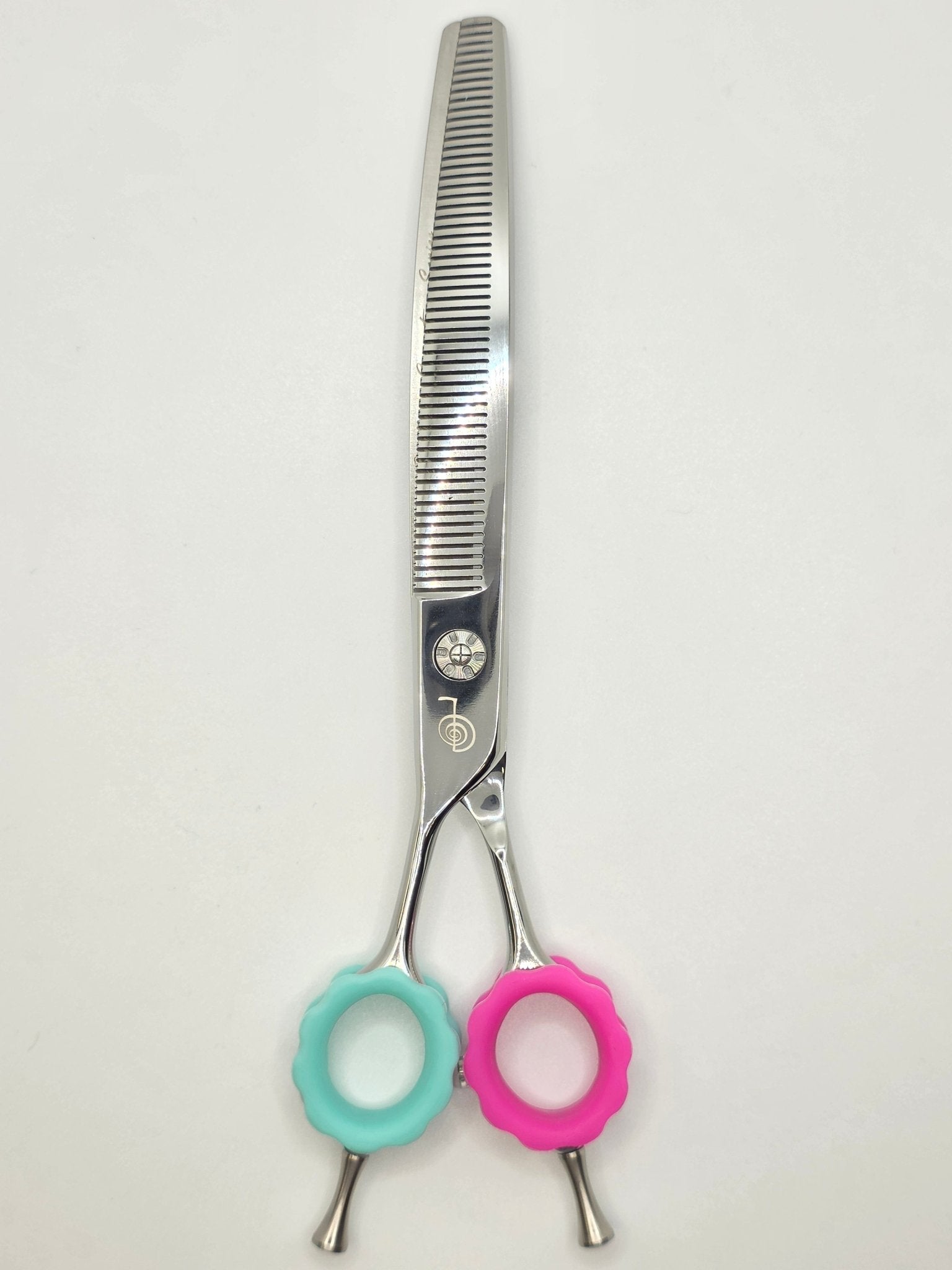 Reiki Shears - Southpaw Curved Thinner - Cat The Dog Groomer Signature Collection - Reiki Shears