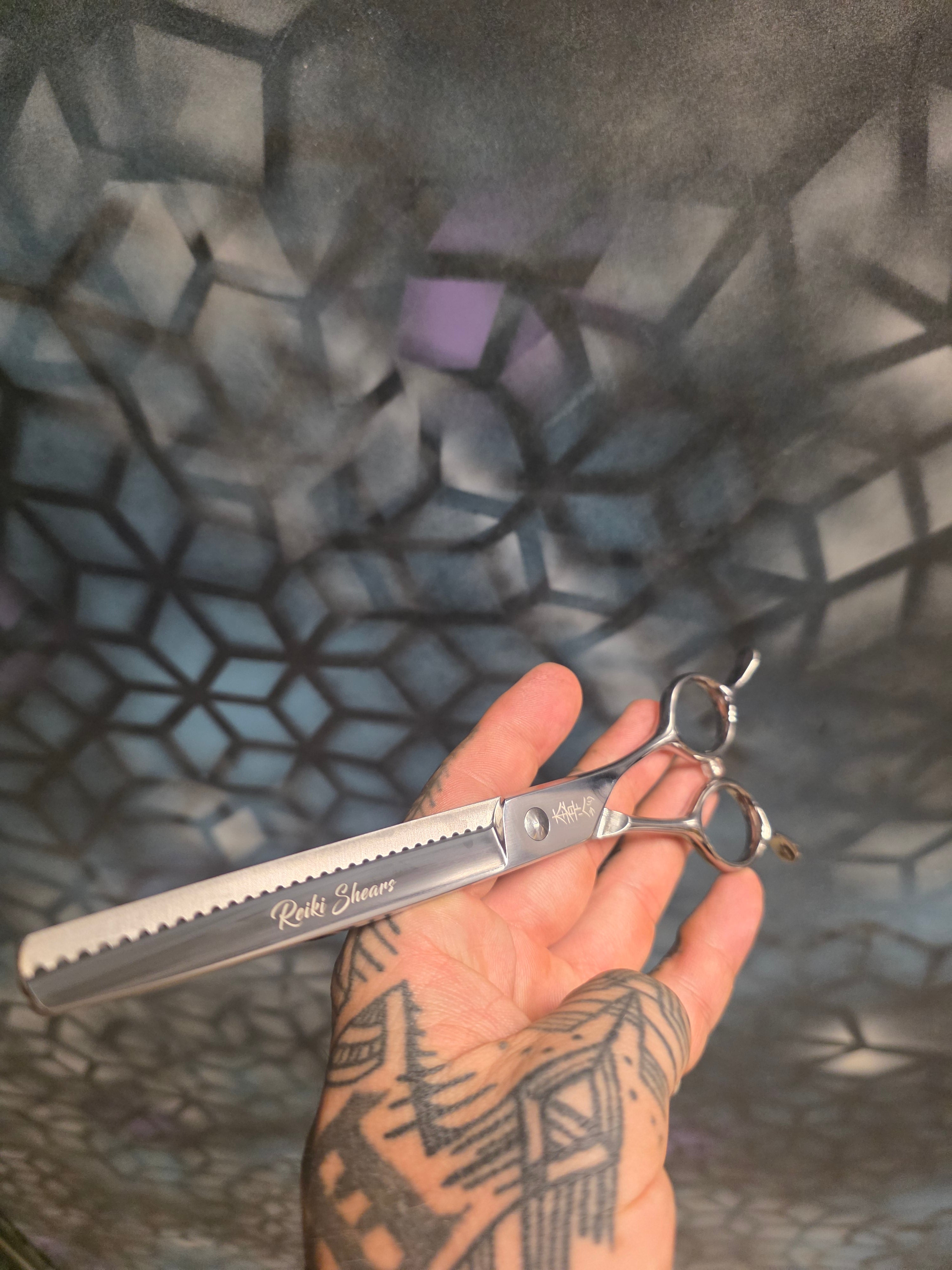 Reiki Shears - Curved Chunker - Money Maker Series