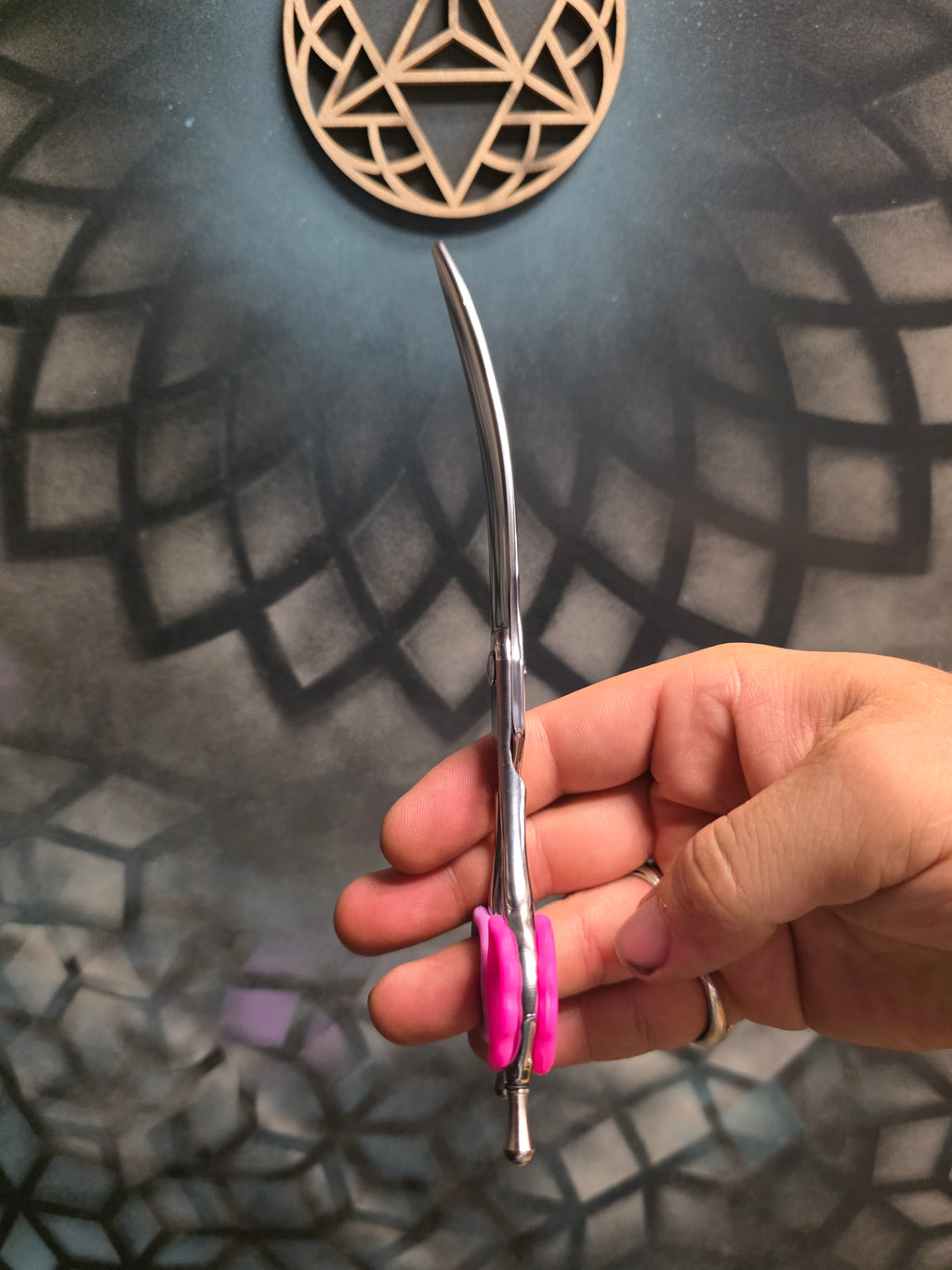 Reiki Shears 7.5 Curved Axis