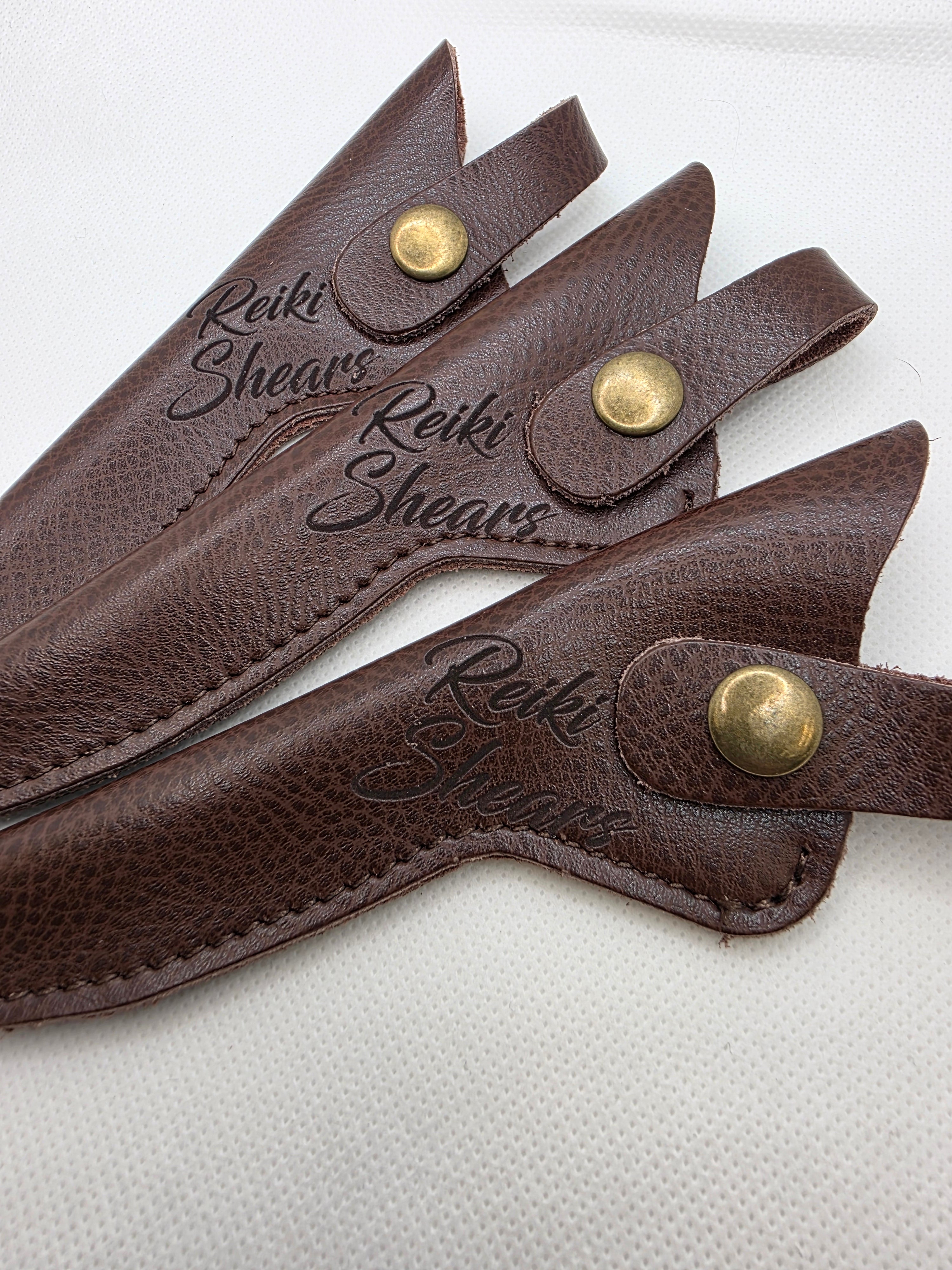 Reiki Shears Leather Pocket Shear Pouch