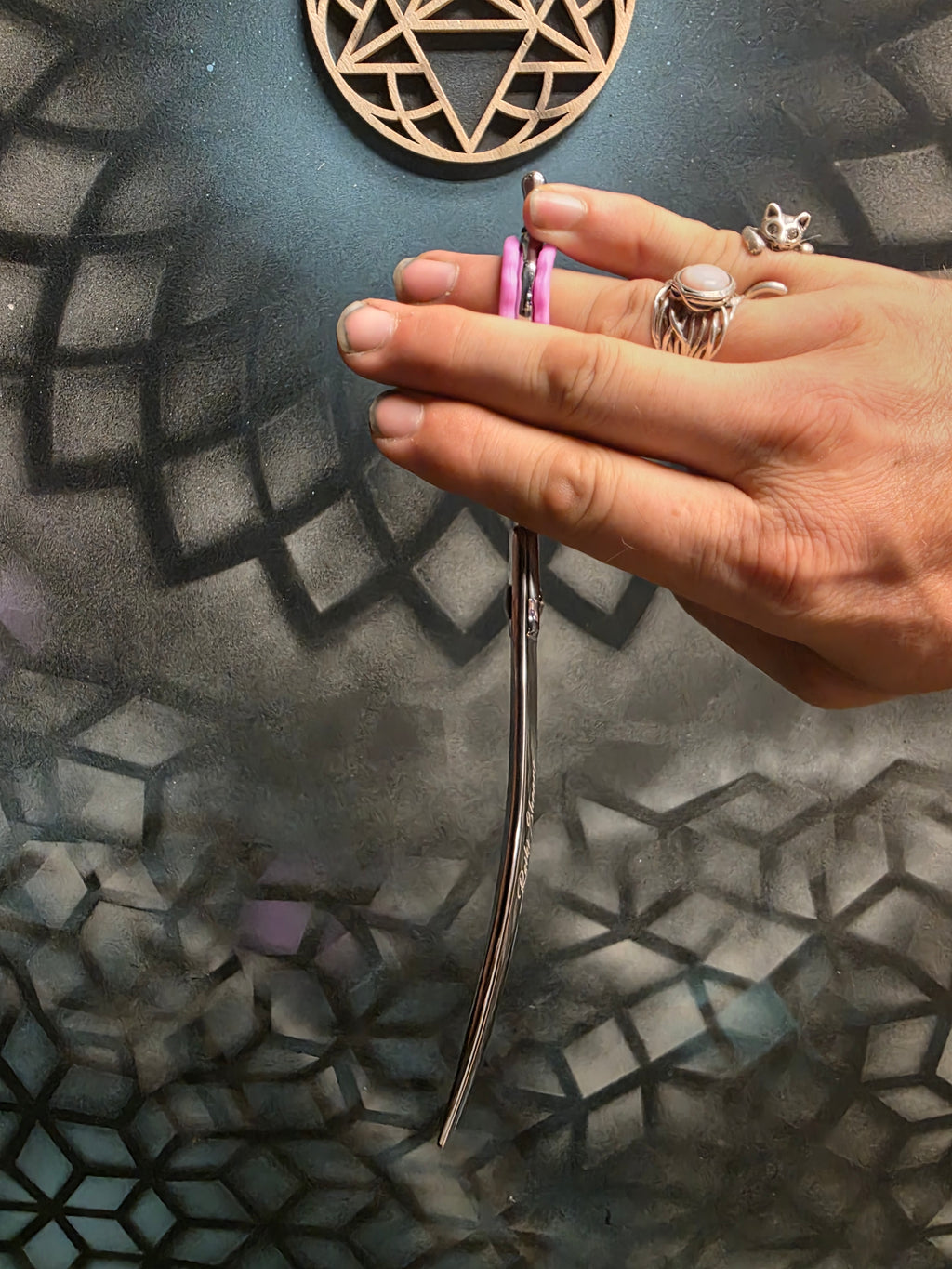 Reiki Shears 7.5 Curved Axis