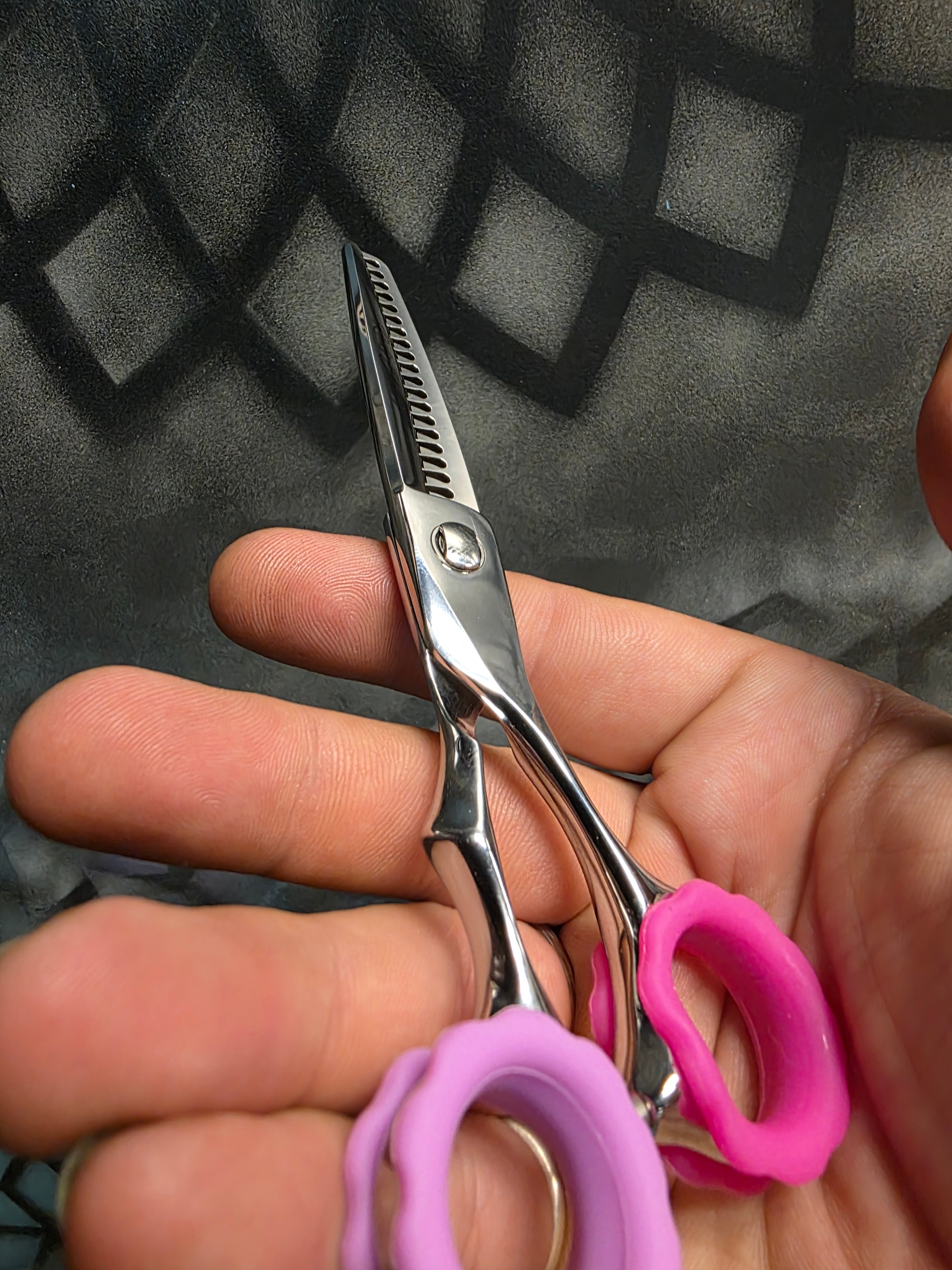 Reiki Shears Axis Serrated Dual Tooth Blender