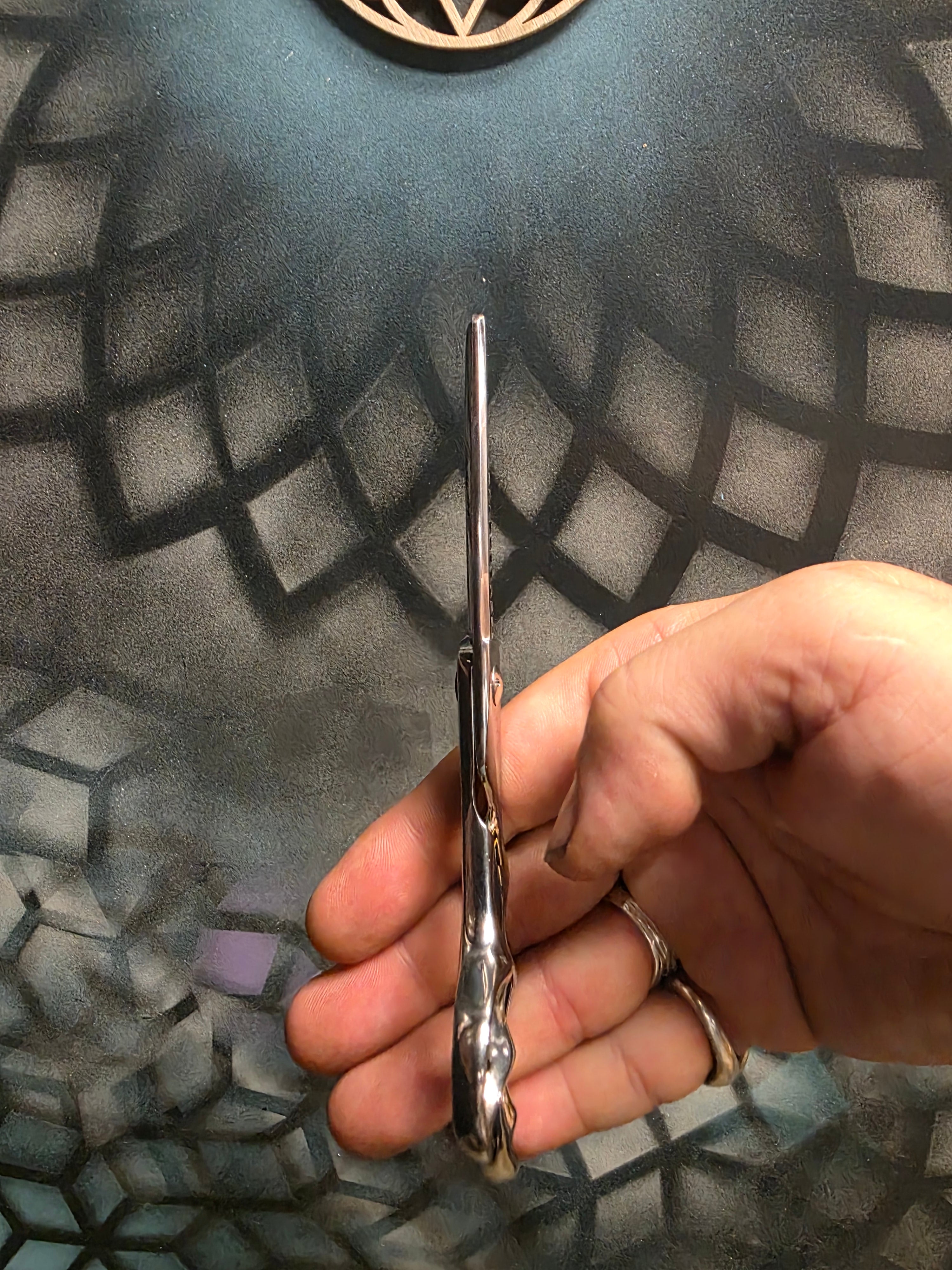 Reiki Shears Axis Serrated Dual Tooth Blender