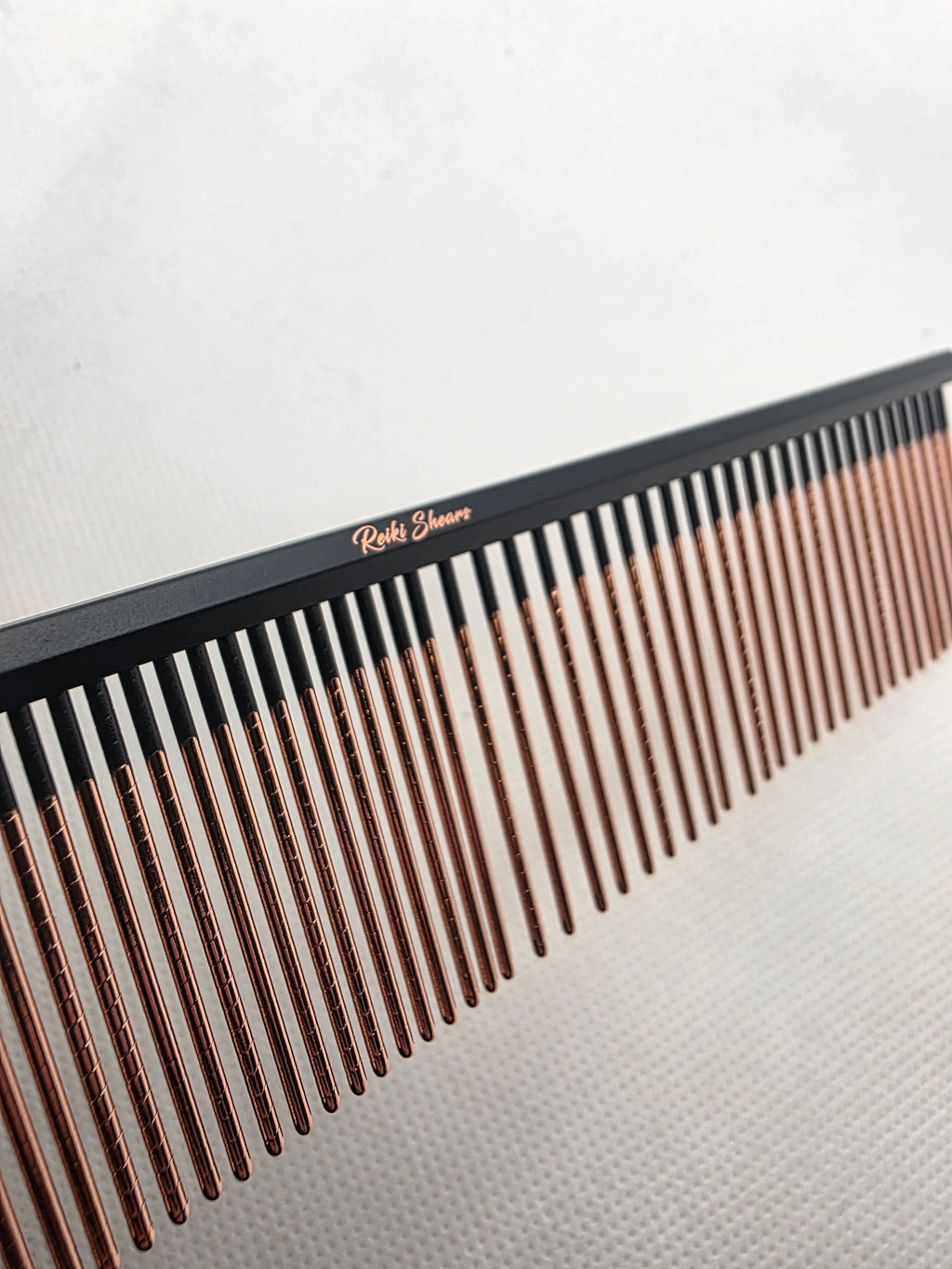 Reiki Shears - Spiral Ground Copper Comb